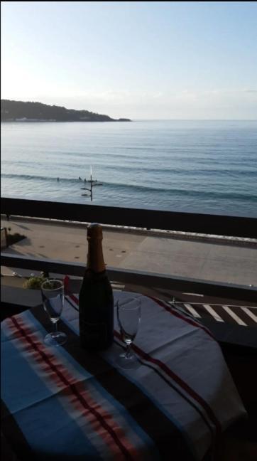 Splendide T2 Face A La Mer, Terrasse, Wifi Hendaye Ngoại thất bức ảnh